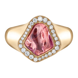 Кольцо со Шпинелью и Бриллиантами, R0033-25/1