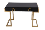 Стол-консоль Ist Casa Атлас, 120х60х78 см, черный глянцевый