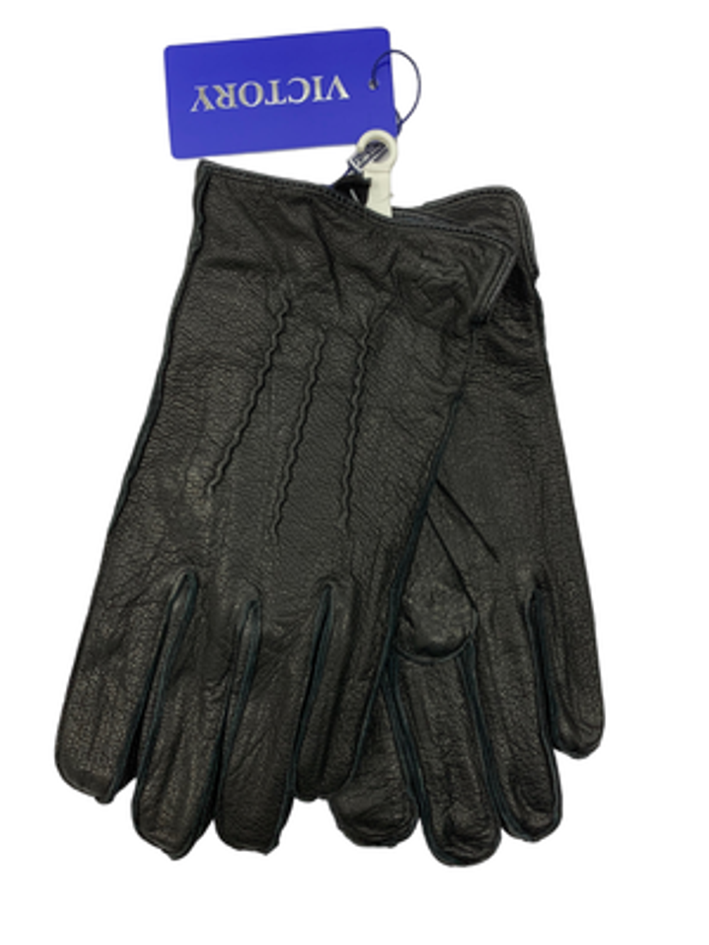 Перчатки. Мужские. Материал верха: Кожа оленя. Подклад: Трикотаж-шерсть. 5 шт в упаковке.