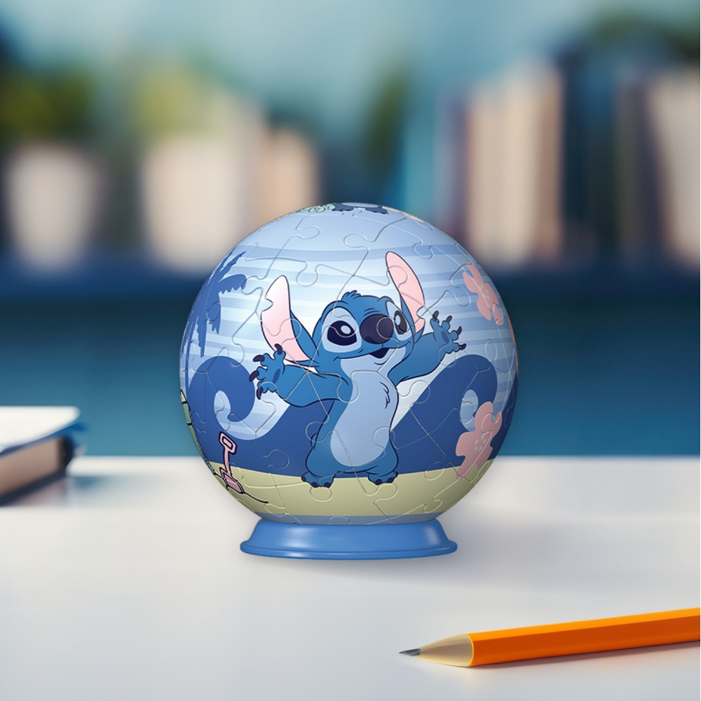 Пазл 3D Ravensburger 115976 Шар Disney Stitch 54 элемента 115976 — фото 5