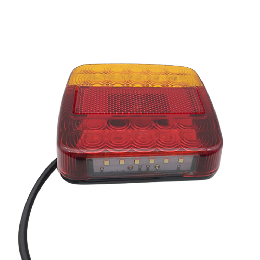 Фонарь прицепа "Пчелка" Квадратный LED 12V (Пара)