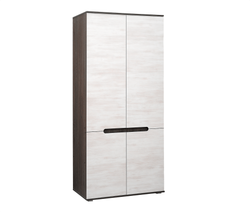 Шкаф для белья "Александра 26" (анкор тем./анкор св.), ЛДСП, Фант-мебель, г. Волжск