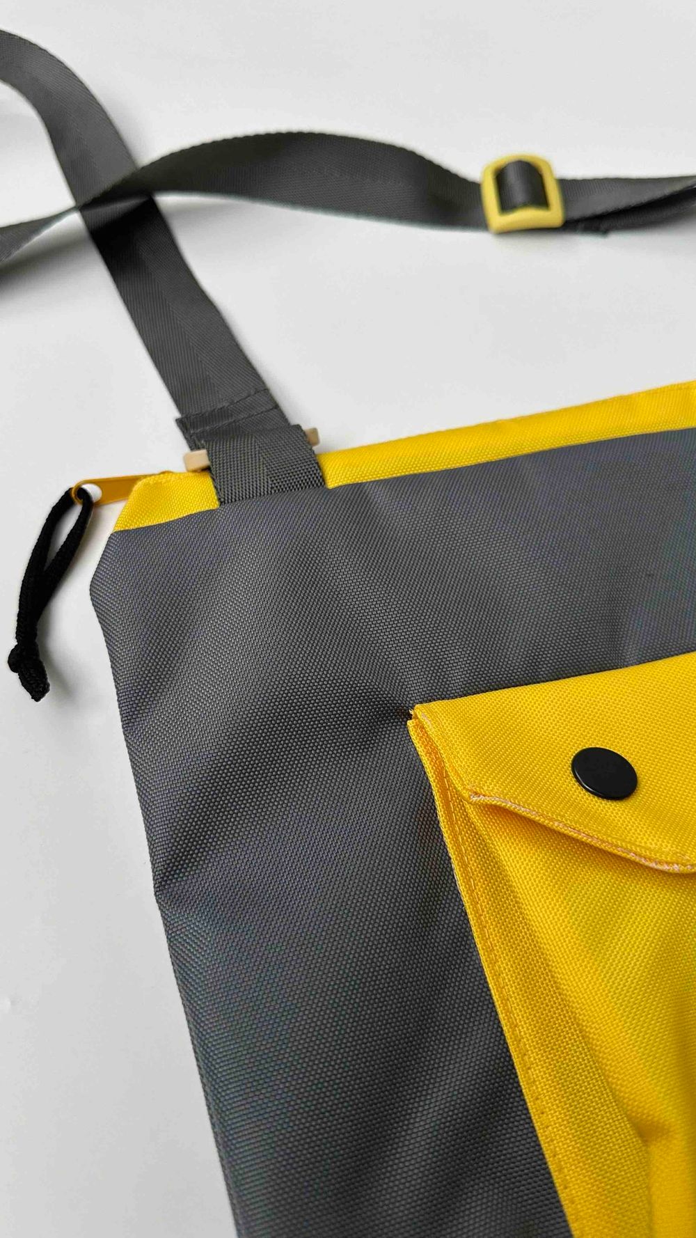 Сумка Klumba Кросс-боди L желто-серая