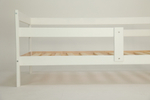 Кровать подростковая "Софа" 160*80 см белый 1 борт, (Pirogova wood)