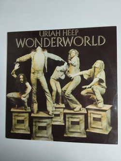 Винтажная виниловая пластинка LP Uriah Heep Wonderworld (Россия 1993)