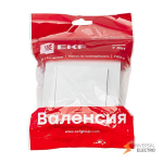 Валенсия выключатель 1-кл, 10А белый EKF PROxima