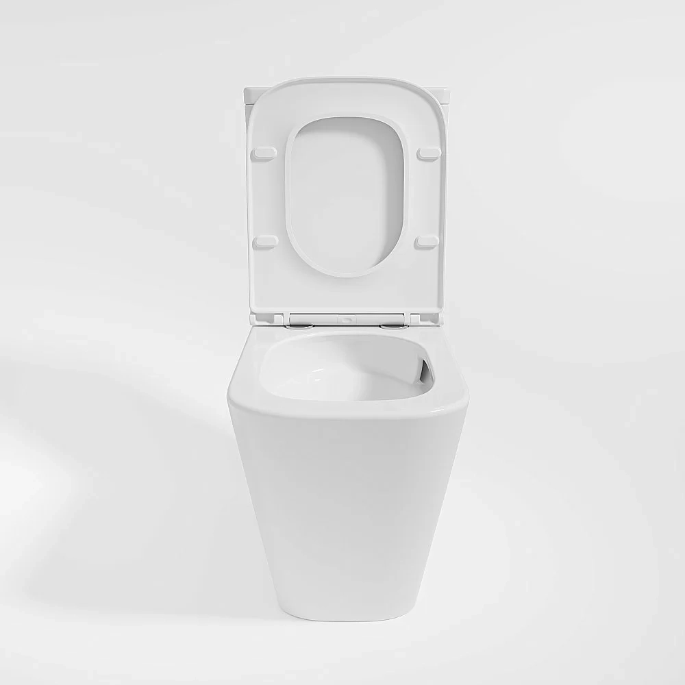 Унитаз-компакт Vincea Q-Line VT2-12T белый, с крышкой микролифт, с бачком, слив-торнадо
