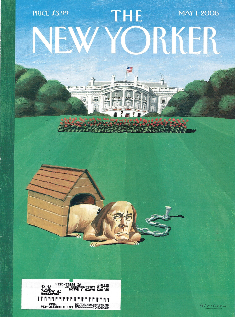 Журнал The New Yorker 01-05-2006, обложка
