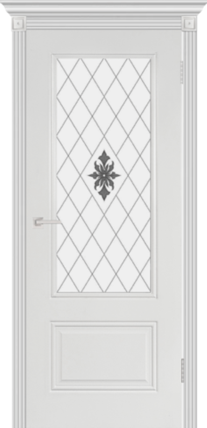 Аккорд (эмаль Белая) со стеклом