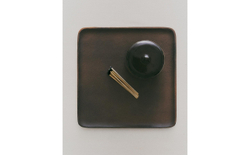 Декоративный поднос Zara Home, 1х24х24.5 см, чёрный, 6478/040