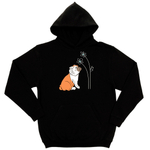 Толстовка "Английский бульдог с цветами"