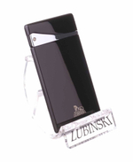 Зажигалка Lubinski "Флоренция", плоская, турбо, черная