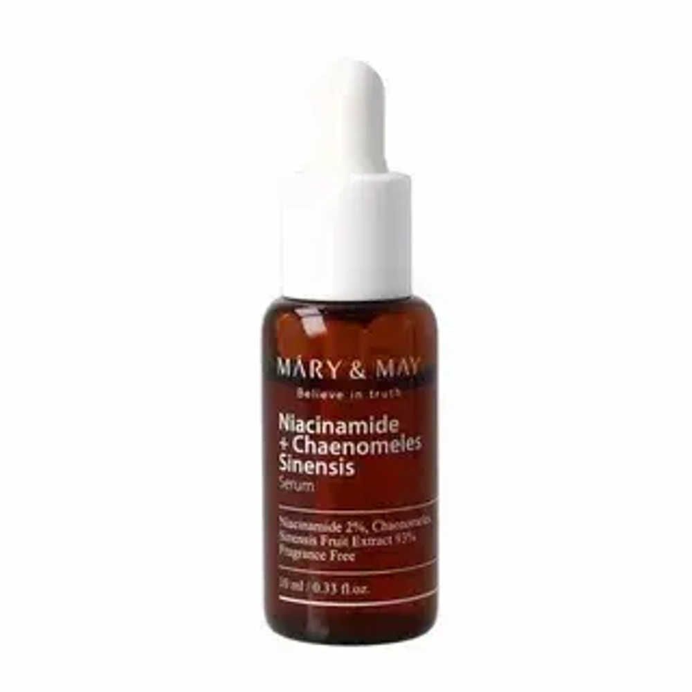 Сыворотка для лица с ниацинамидом MARY&MAY Niacinamide + Chaenomeles Sinensis Serum 10 мл