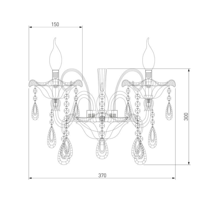 Бра Bogates 124/2 Strotskis