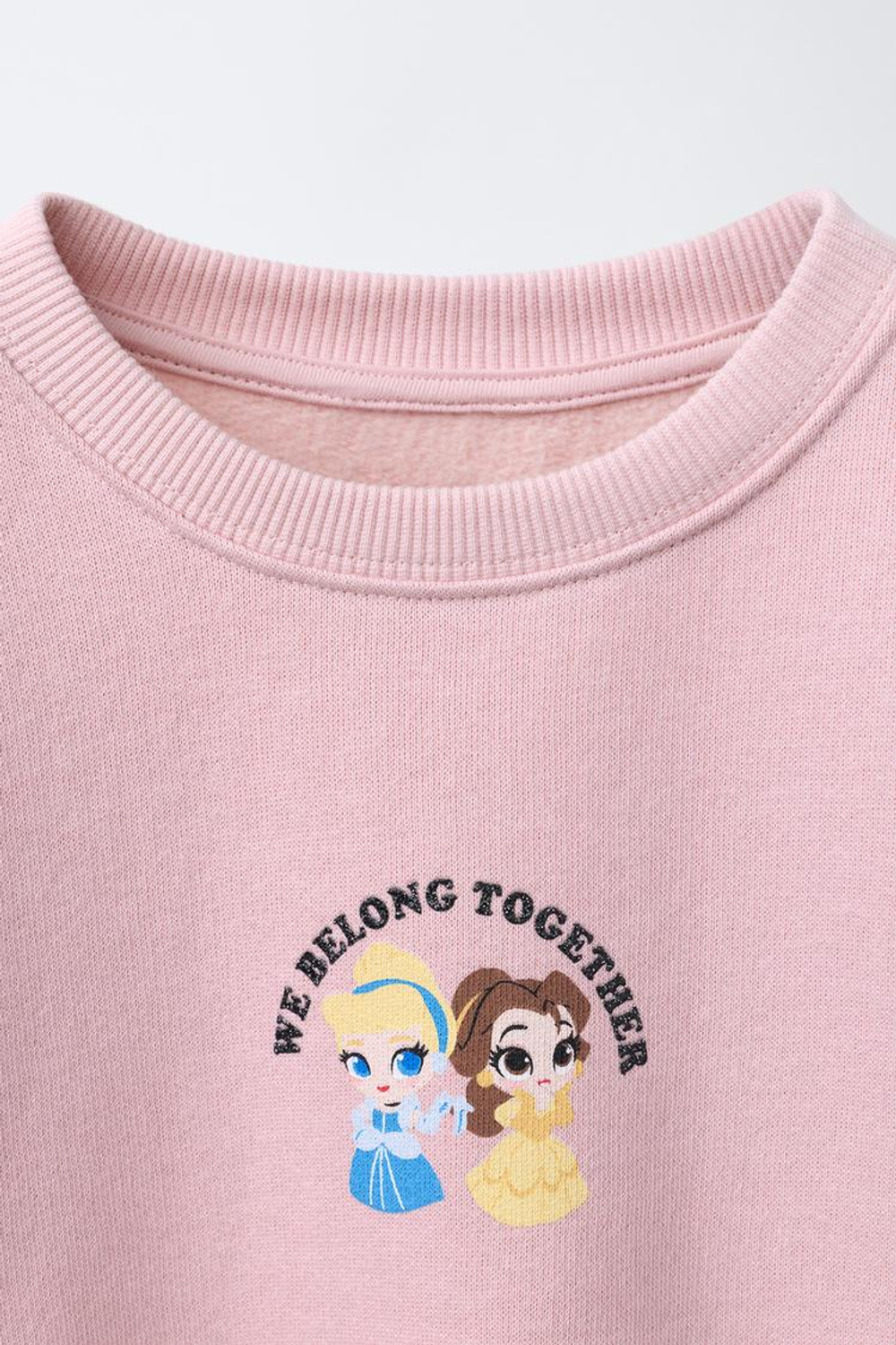 ZARA ТОЛСТОВКА С ПРИНТОМ PRINCESS © DISNEY, РОЗОВЫЙ