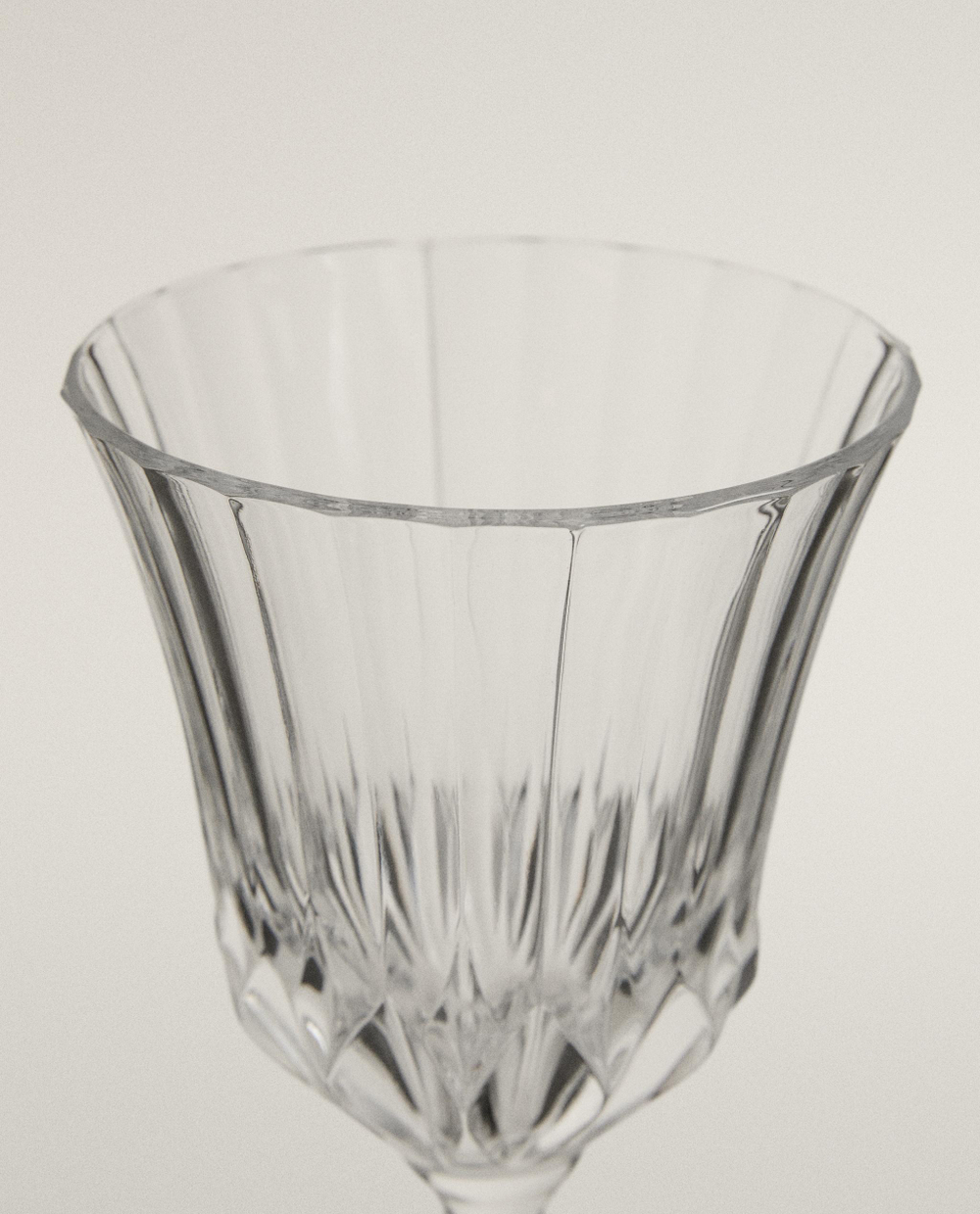 Zara Home бокал из стекла, цвет прозрачный, 21.3 см