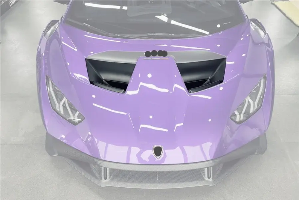Карбоновый воздуховод крышки двигателя для Lamborghini Huracan STO 2021+ Ламборгини Хуракан