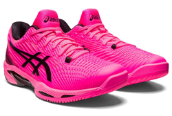 Мужские кроссовки теннисные Asics Solution Speed FF 2 - hot pink/black