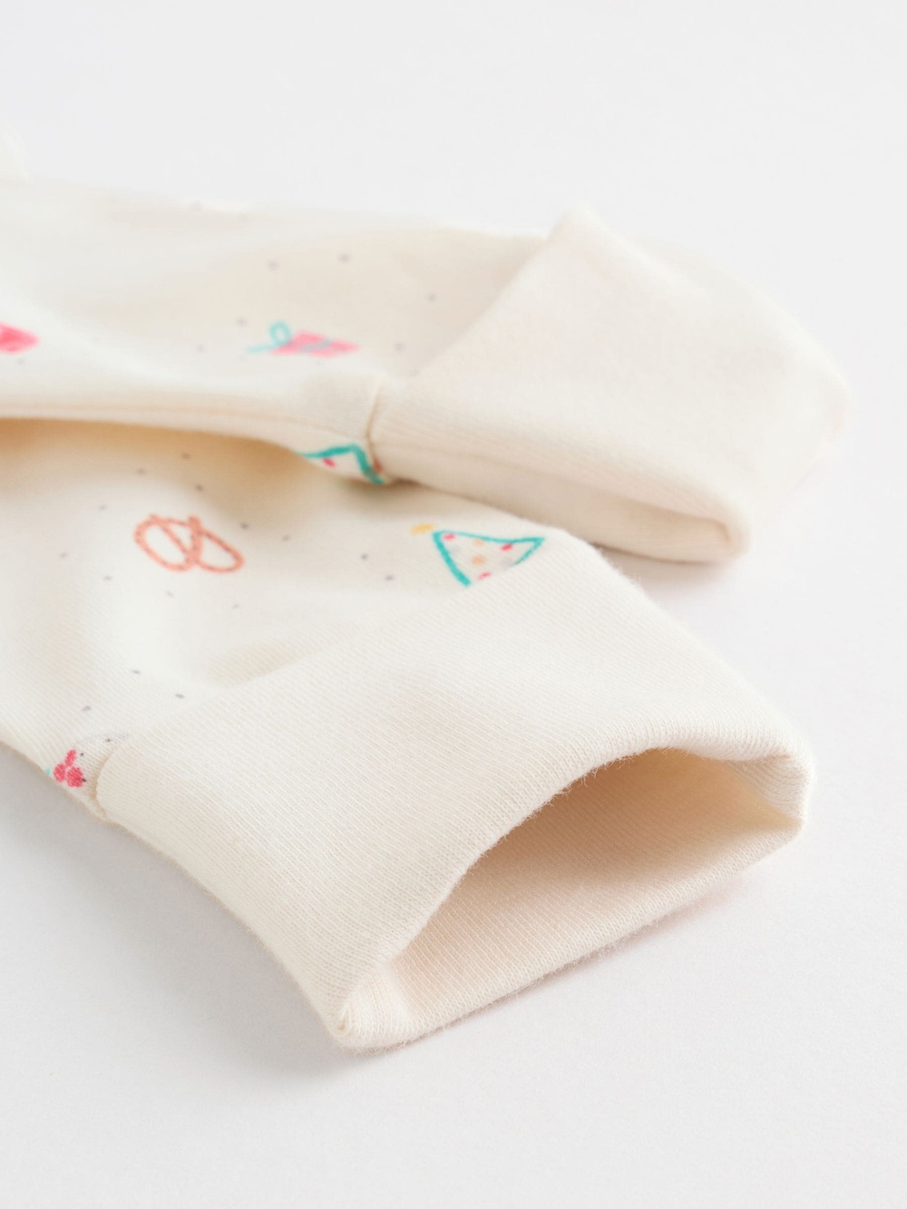 Комбинезон / Слип для малышей Next F40-053, 3 шт., Красный, Молочный