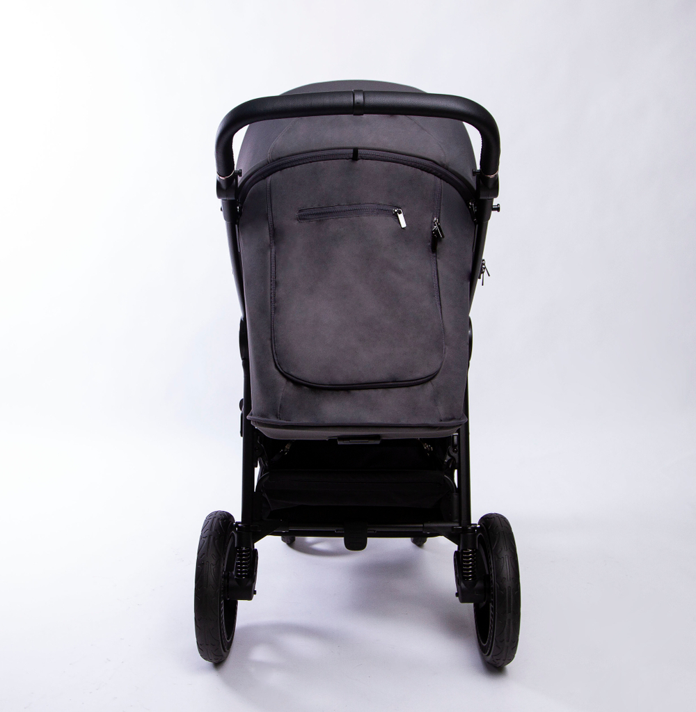 Коляска прогулочная Peppy Marco (dark grey)