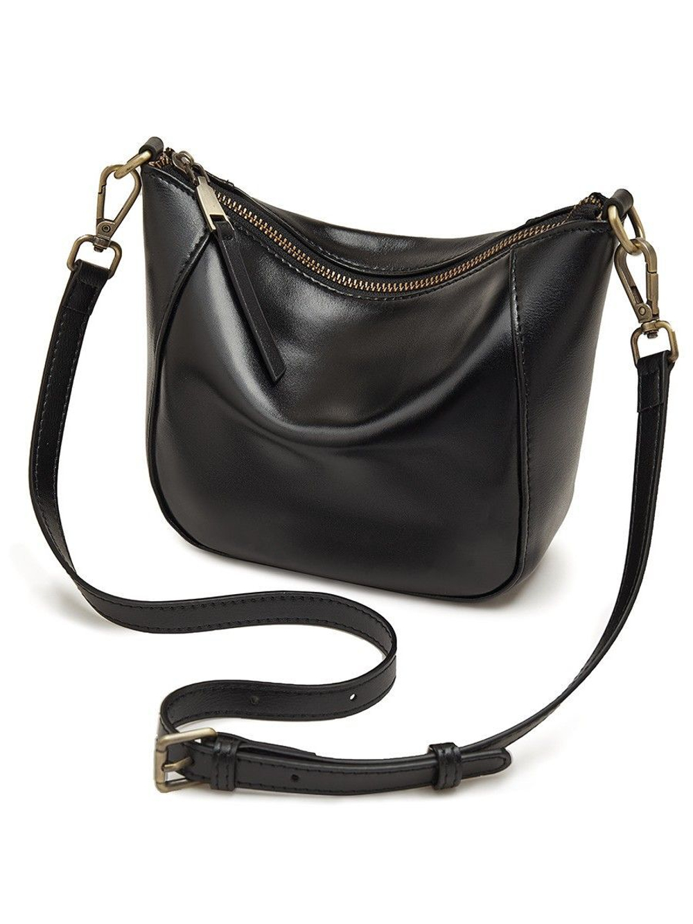 сумка женская натуральная кожа через плечо кросс боди маленькая