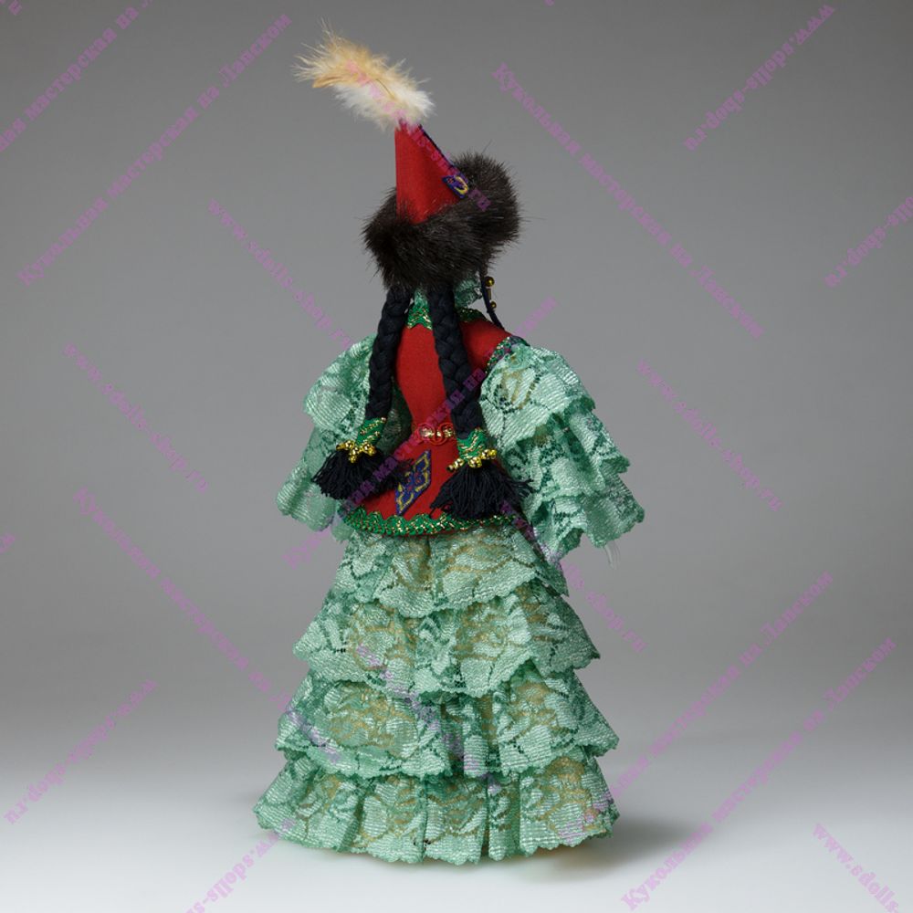 Сувенирная кукла в казахском костюме