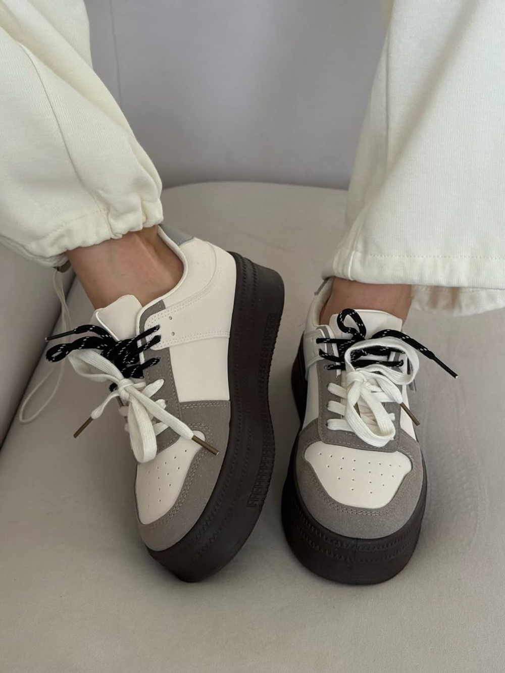 Кеды из эко кожи