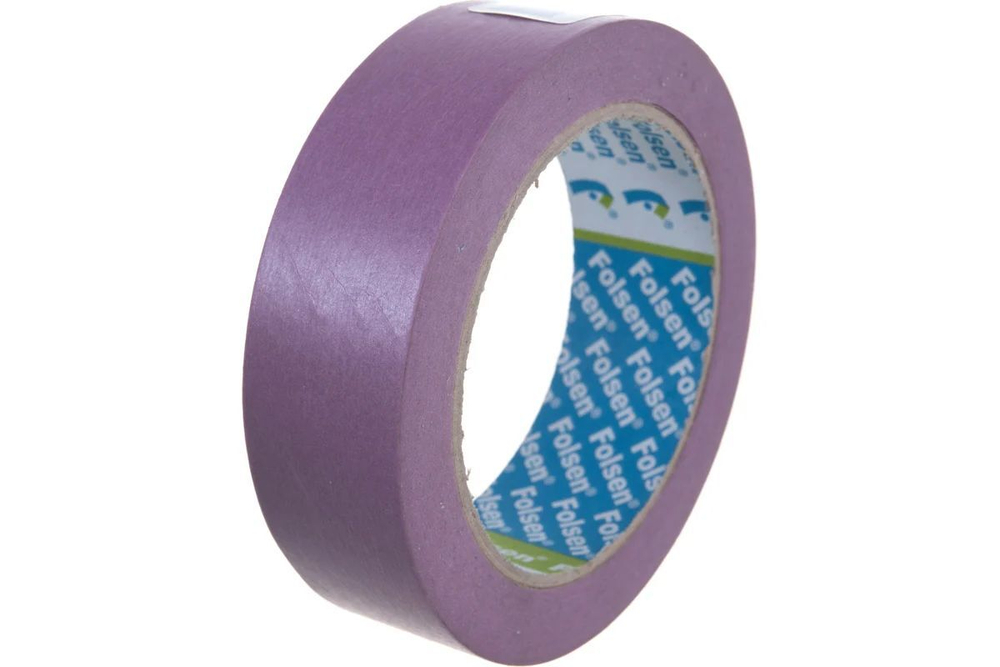 Лента малярная деликатная 30мм х 50м FOLSEN розовая