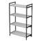 10СС.4.800 Стеллаж средний 4 полки, широкий (800*400*1328)