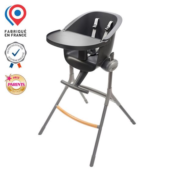 Стульчик для кормления Beaba  Up&amp;Down High Chair Grey