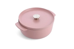 KitchenAid Чугунная кастрюля 26 см 5,2 л розовая