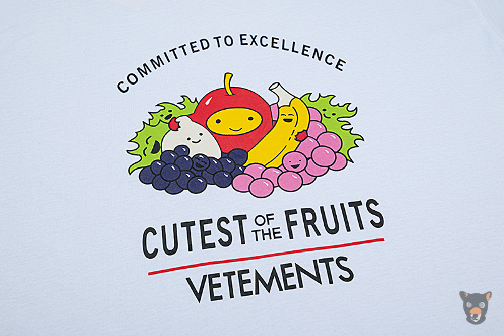 Футболка Vetements "Fruits"