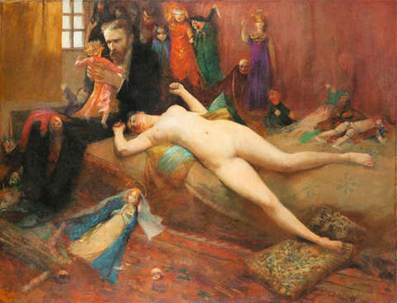 Jean Veber (1864-1928) - эротическое искусство французского художника