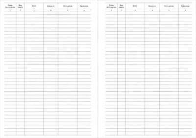 Журнал учета выдачи удостоверений о проверке знаний по охране труда 60 страниц мягкая обложка