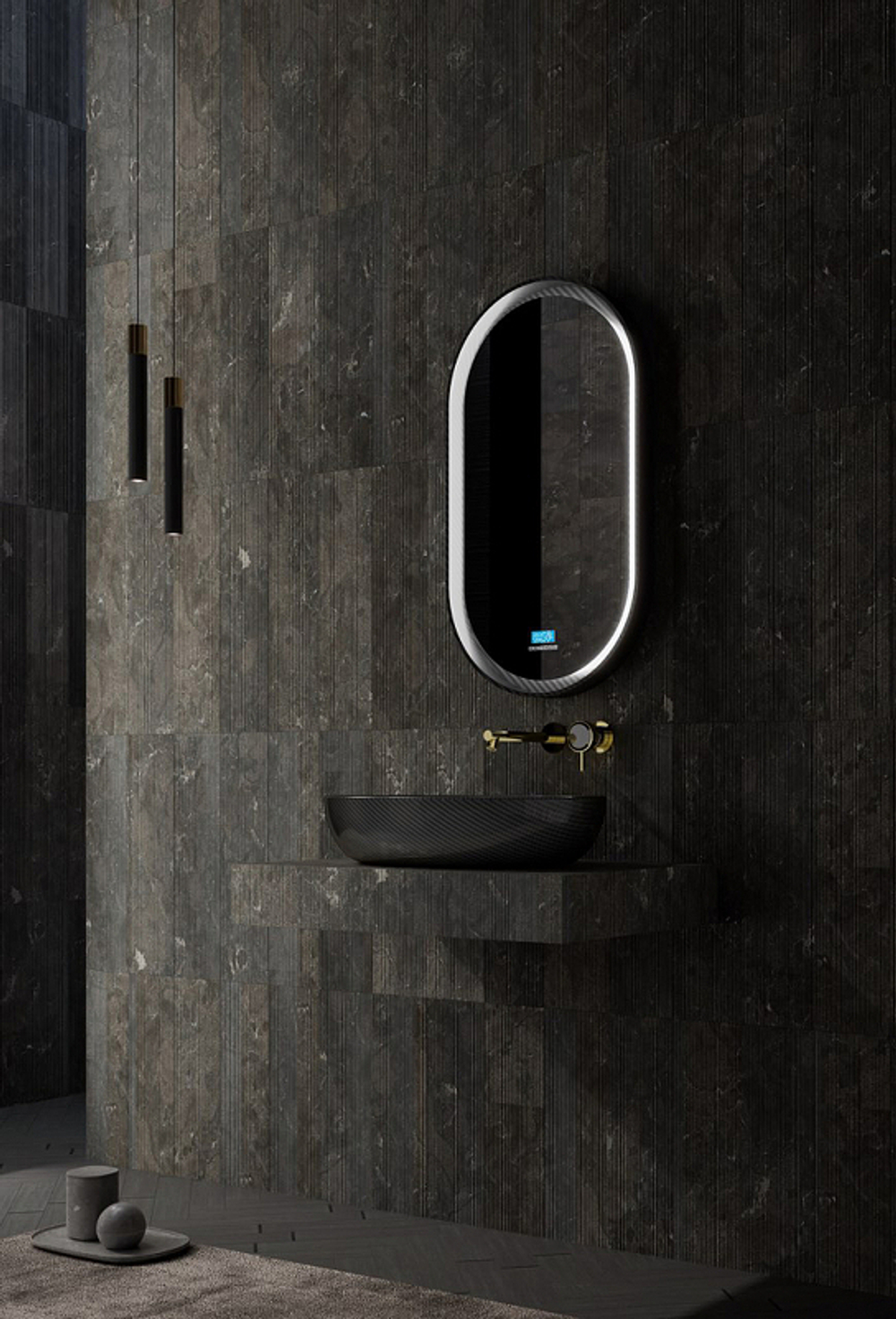 Раковина-чаша Abber Karbon 60 AK2041 Черная