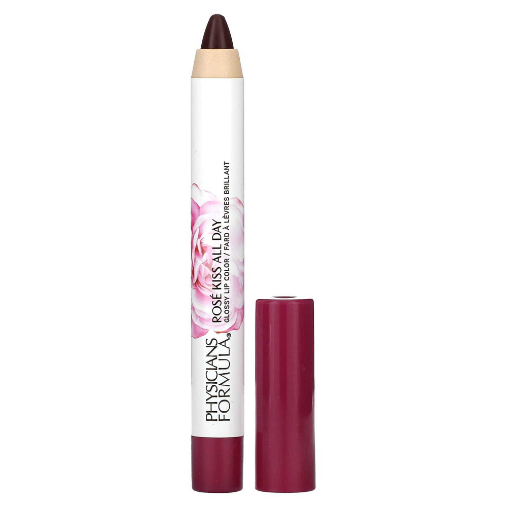 Physicians Formula, Rosé Kiss All Day, глянцевая губная помада, 1711507 XOXO, 4,3 г (0,15 унции)