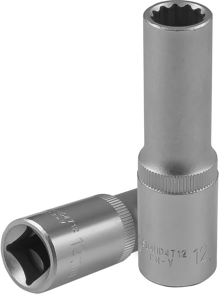 S04HD4712 Головка торцевая глубокая 12-гранная 1/2&quot;DR, 12 мм