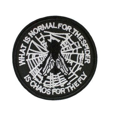 Нашивка на рюкзак и на одежду. Spider