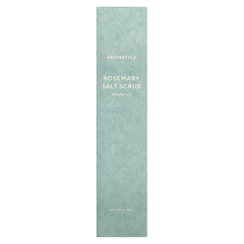 Aromatica, Шампунь-скраб с солью розмарина, 300 г (10,5 унции)