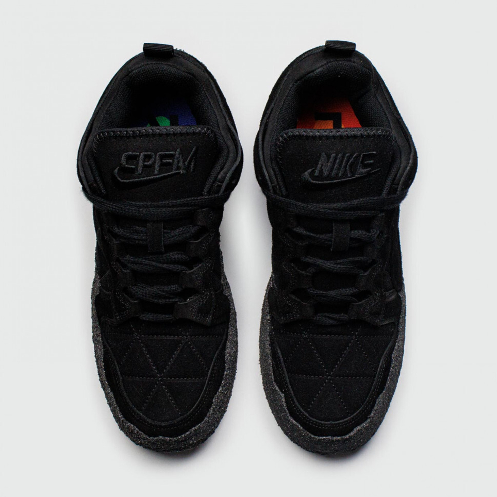 кроссовки Nike x CPFM Dunk Triple Black
