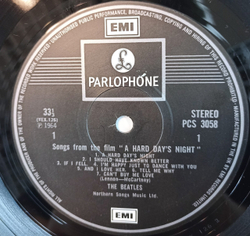 The Beatles A Hard Day's Night (UK 1984)