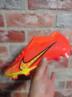 Бутсы Nike Zoom Mercurial Vapor 15 Elite FG (Оранжевый)