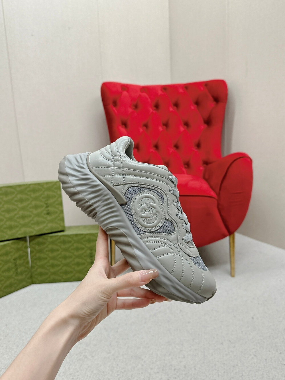 Gucci Ripple Trainer