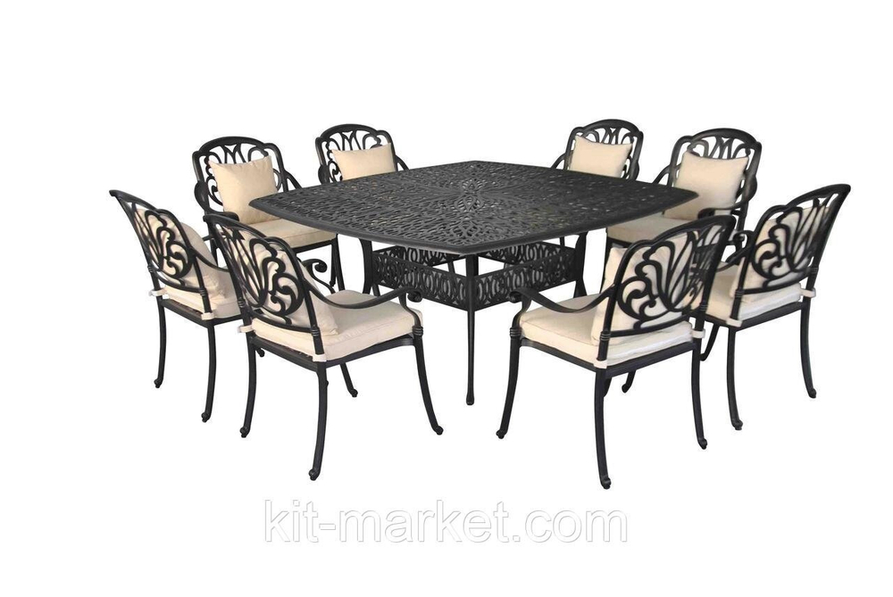 Садовая мебель из литого алюминия Conrad 8, бежевый