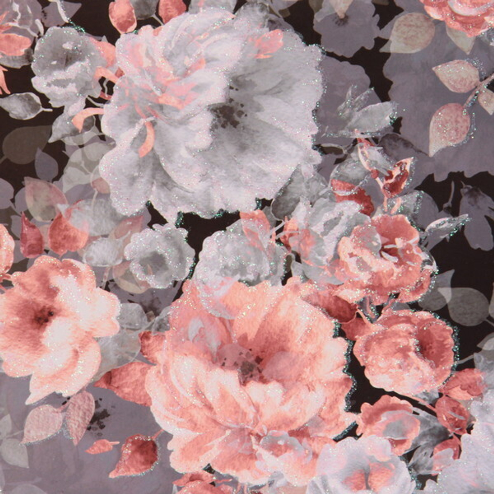 Пакет подарочный «Цветы» 32*26*12 см