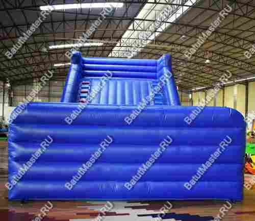 Надувная горка для зорба "Синяя волна"