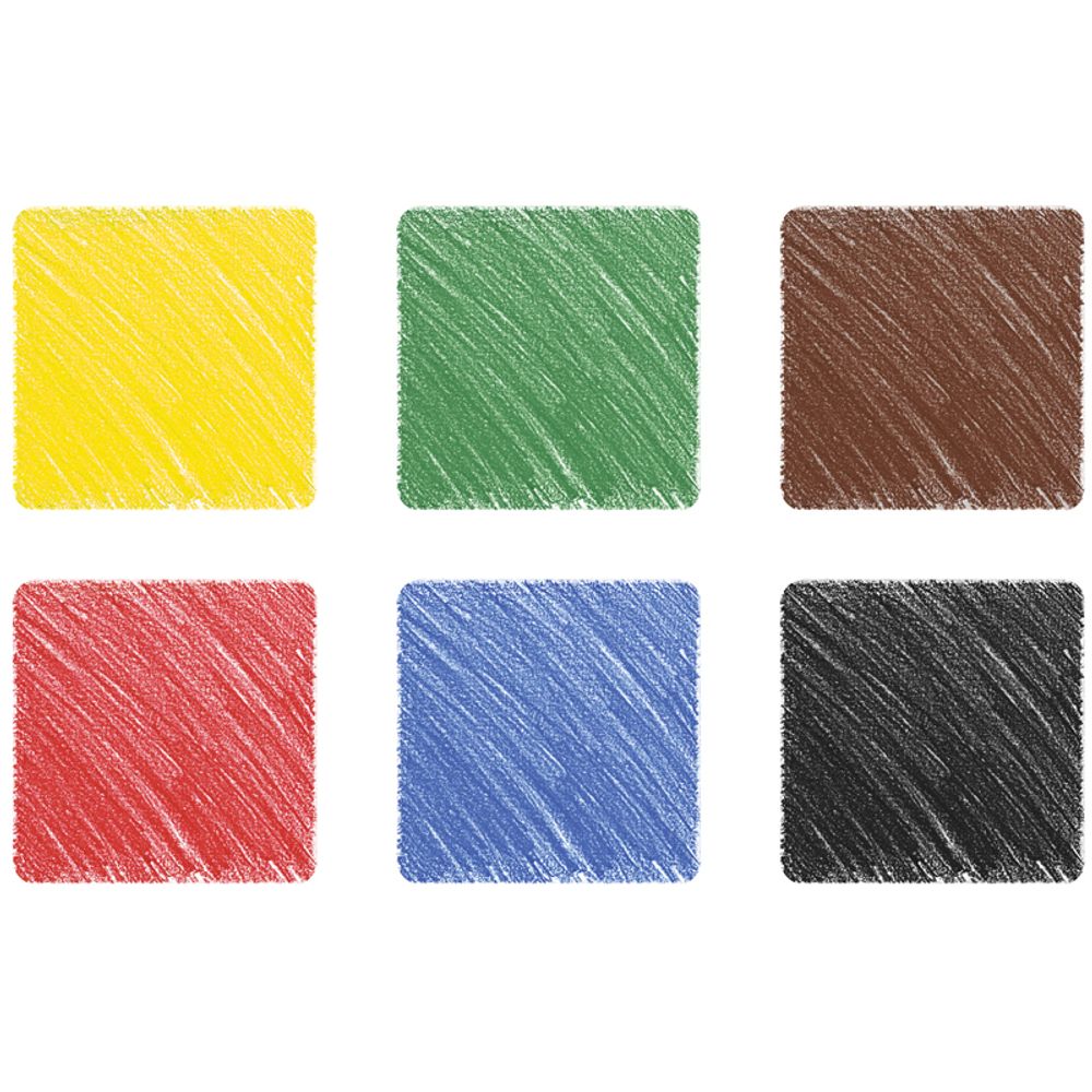 Карандаши акварельные Berlingo "SuperSoft. Рыбки", 06цв., трехгран., заточен., картон, европод