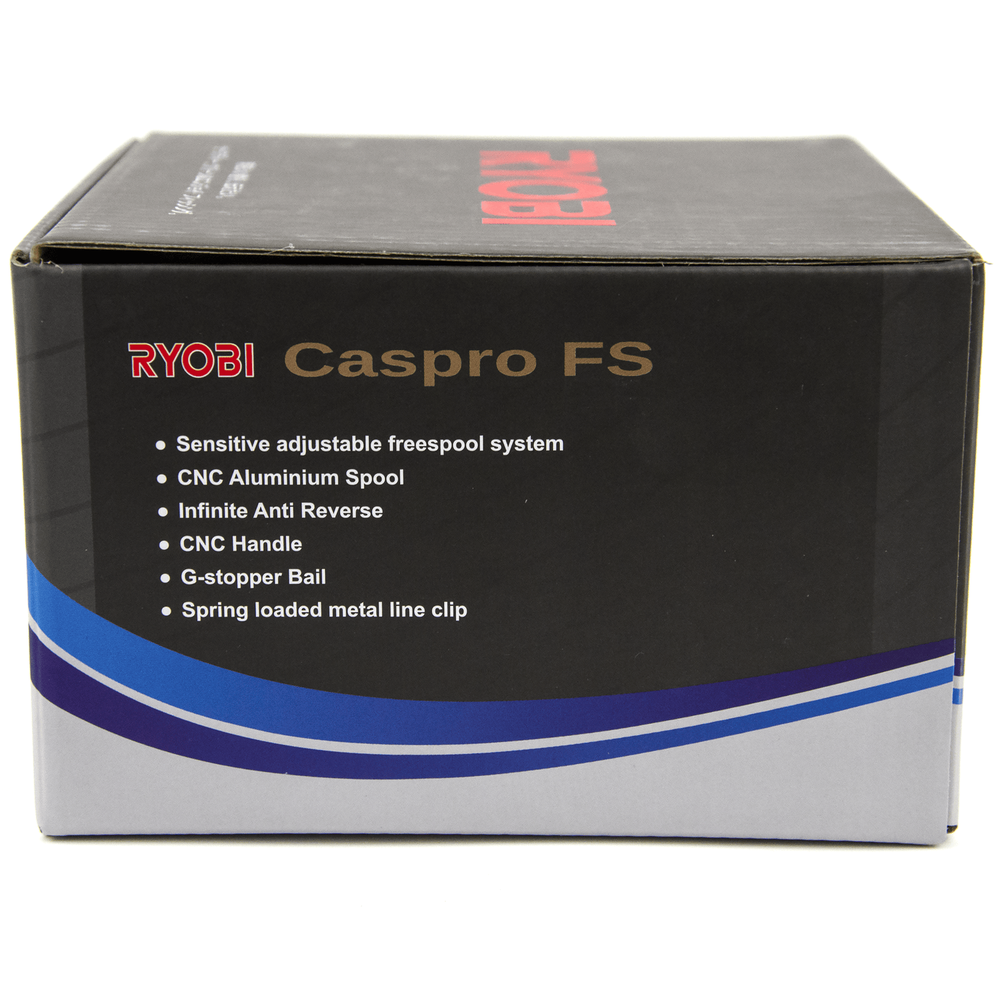 Катушка безынерционная с байтраннером Ryobi Caspro FS (4000, 7+1BB, мет. шпуля)