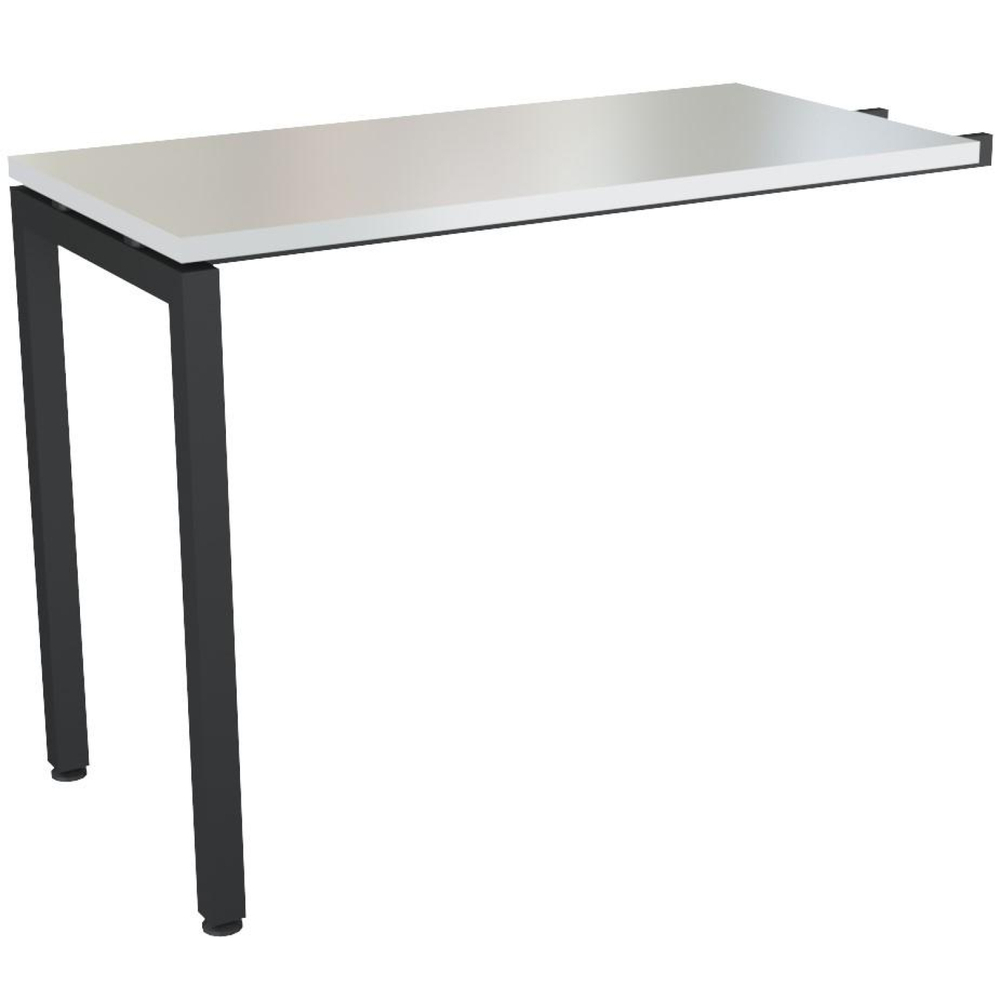 Приставка MO_STEEL к столу рабочая 11700 белый/антрацит Ш1000