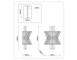 Ambrella Настенный светильник с хрусталем Crystal LH41029